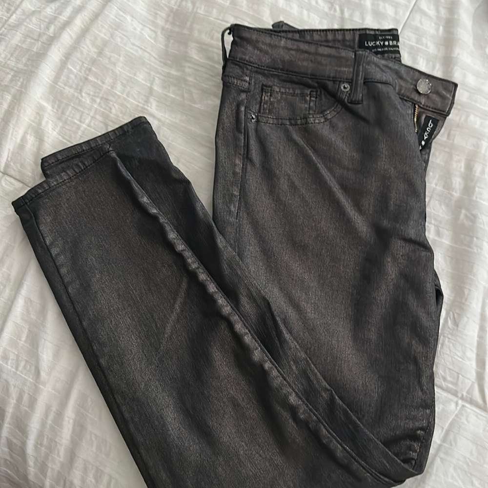 Glitter Black Jeans